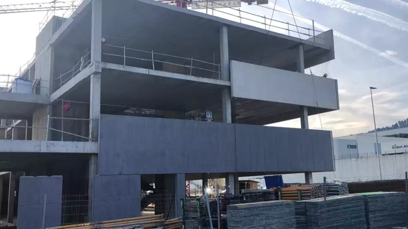 Paneles de hormigón arquitectónico e industrial y soluciones prefabricadas | Bertatik